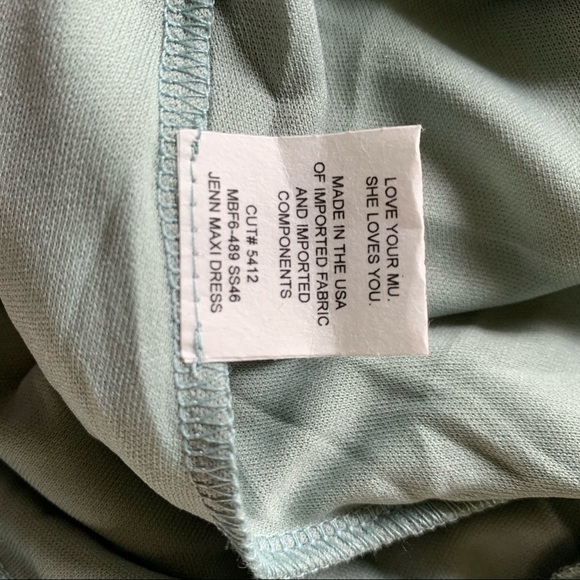 Show Me Your MuMu NWOT Jenn Maxi Dress Color SS46 - Picture 10 of 12